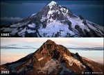 Mt. Hood glacier loss