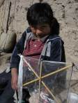 Abran with his kite
