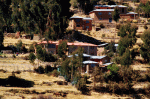 Kantuta Lodge from Lake Titicaca