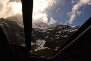 A sense of perspective and vertical relief from our sunroof