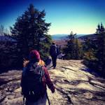 Hiking on Granite in Quietude